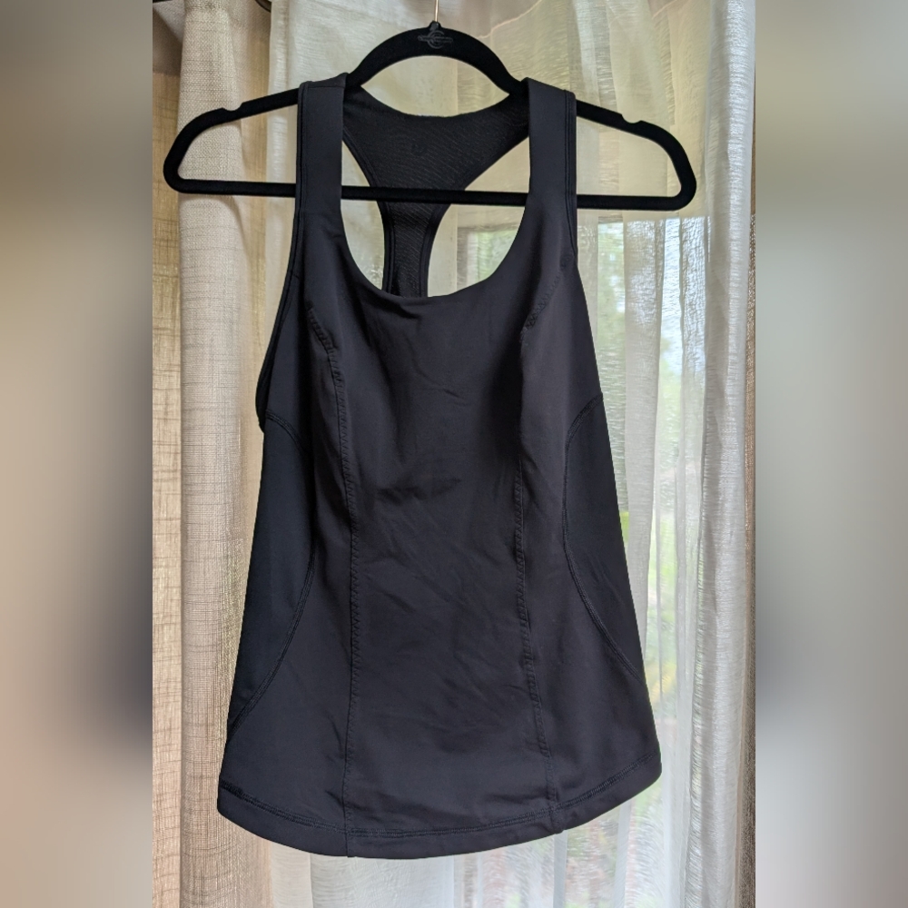 lululemon athletica Black Tank Top